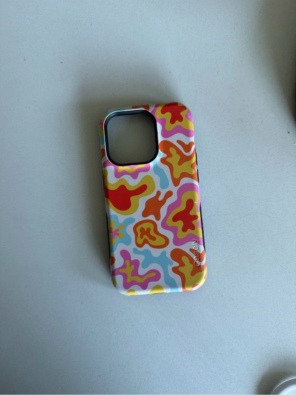 Casely Colorful Tropical Splash Abstract Retro Phone Case - Multi